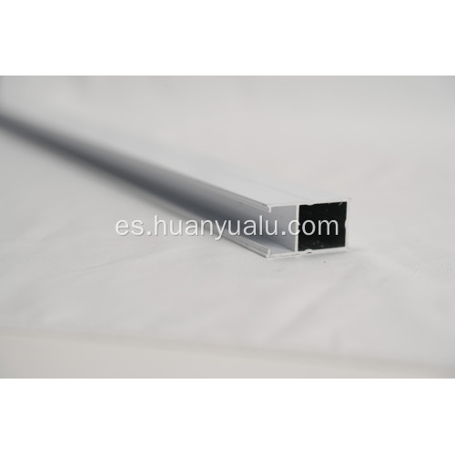 Tubo de rectángulo de perfil de aluminio personalizado 6061 6063